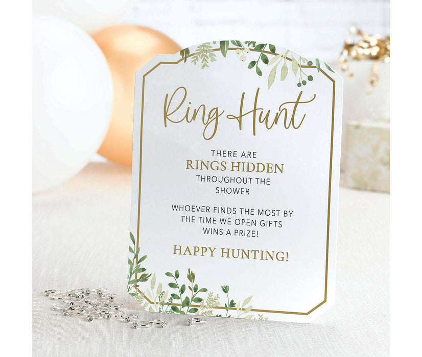 Put A Ring On It and Ring Hunt Bridal Shower Games | 1ct