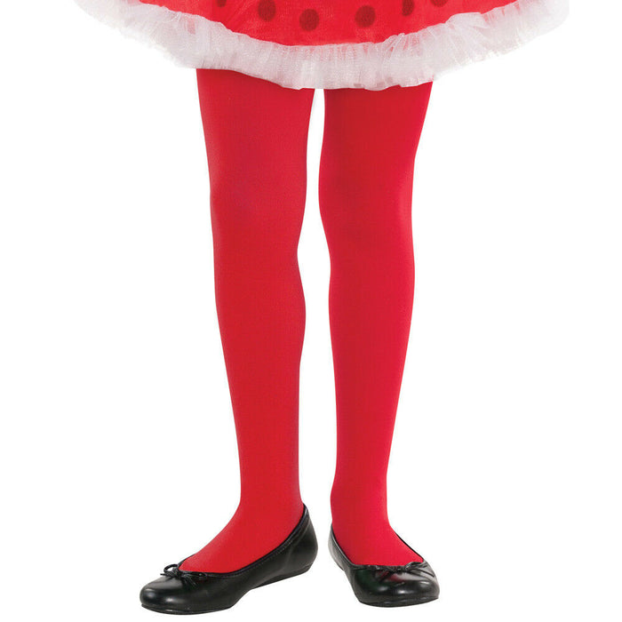 Christmas Red Tights Childs | 1 pr