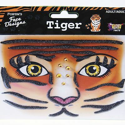 Tiger Face Stickers | 27pcs