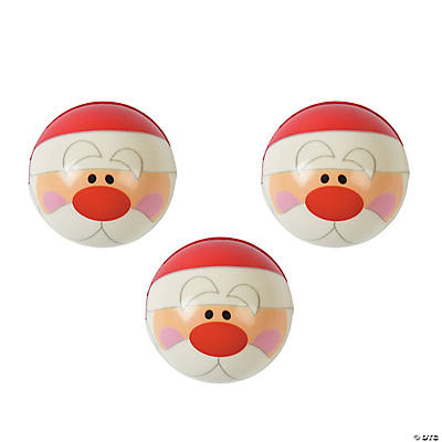Christmas Santa Claus Stress Balls | 1ct