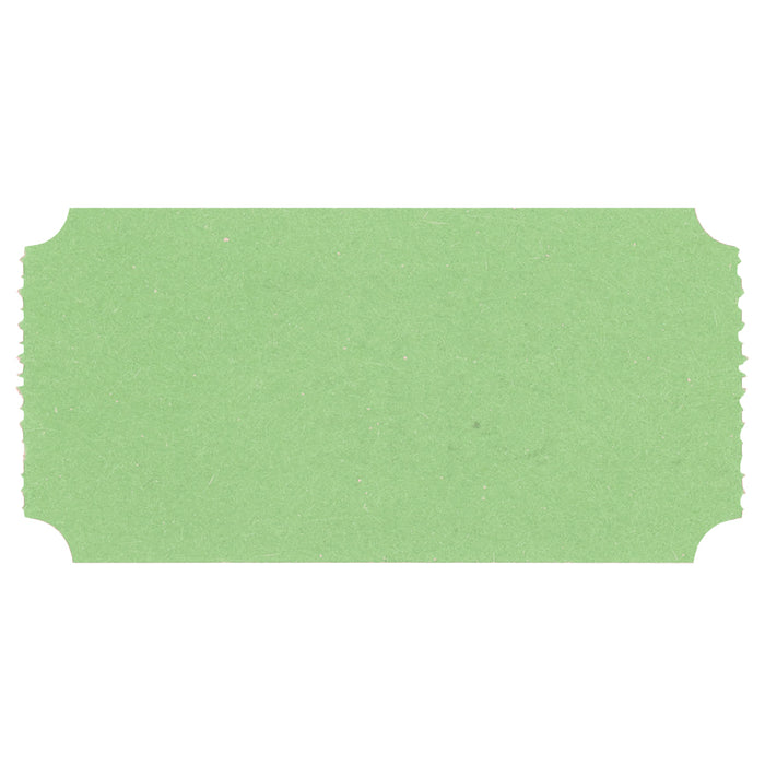 Green Single Ticket Roll | 2000 ct