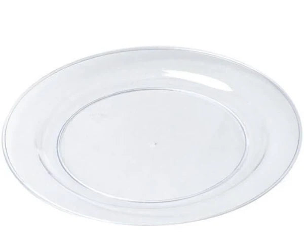 Clear Plastic Plates 7"  | 15ct