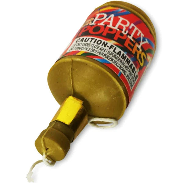 CHAMPAGNE PARTY POPPERS | 72ct