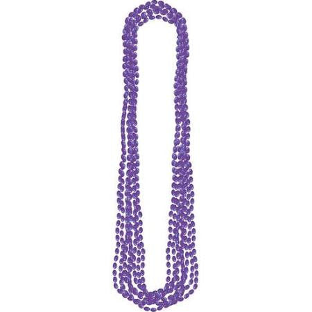 Purple Beaded Necklaces | 8ct