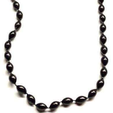 Metallic Black Necklace | 8ct