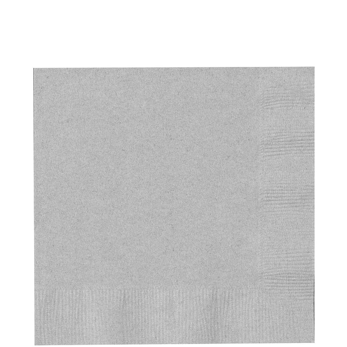 Silver Lunch Napkins | 40ct