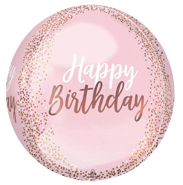 Sweet 16 Happy Birthday Orbz Balloon | 1ct