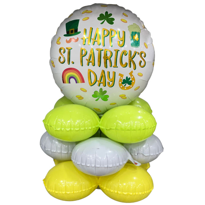 Happy St. Patrick's Day Icons Air-Filled Mini Balloon Bouquet