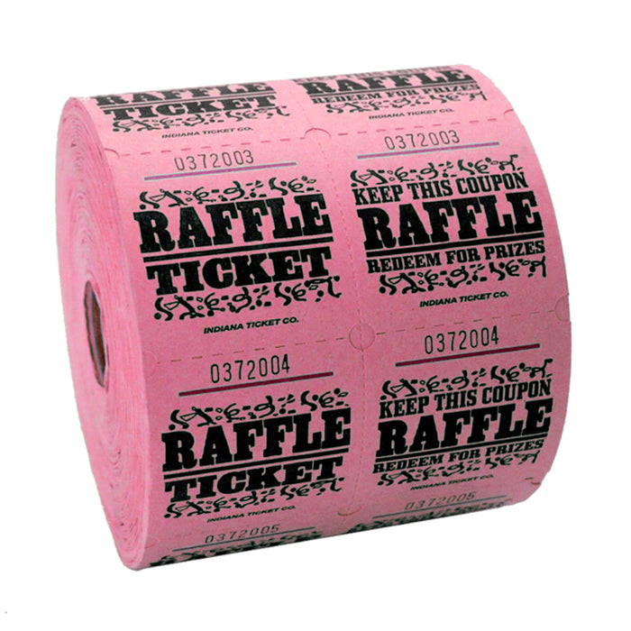 Pink Raffle Ticket | 1000 ct