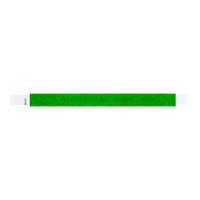 Green Tyvek Wristband | 100ct