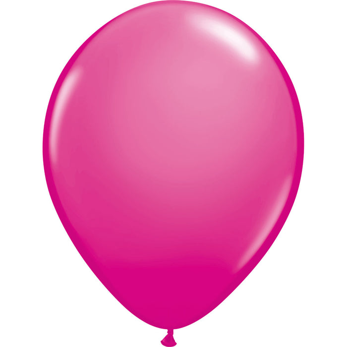 Wild Berry, Latex Balloon With Helium and Hi-Float  11'' | 1 ct