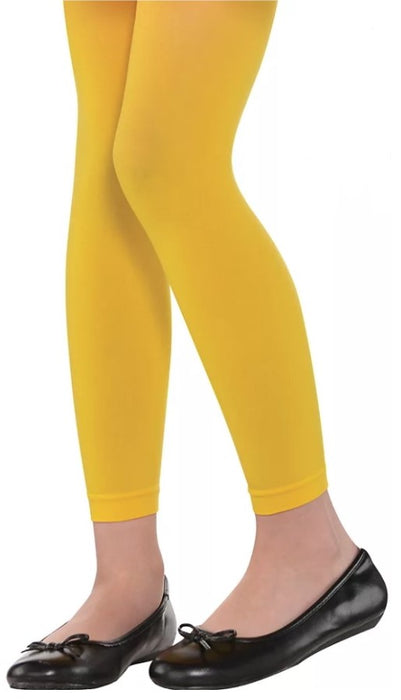 Yellow Footless Tights | Child
